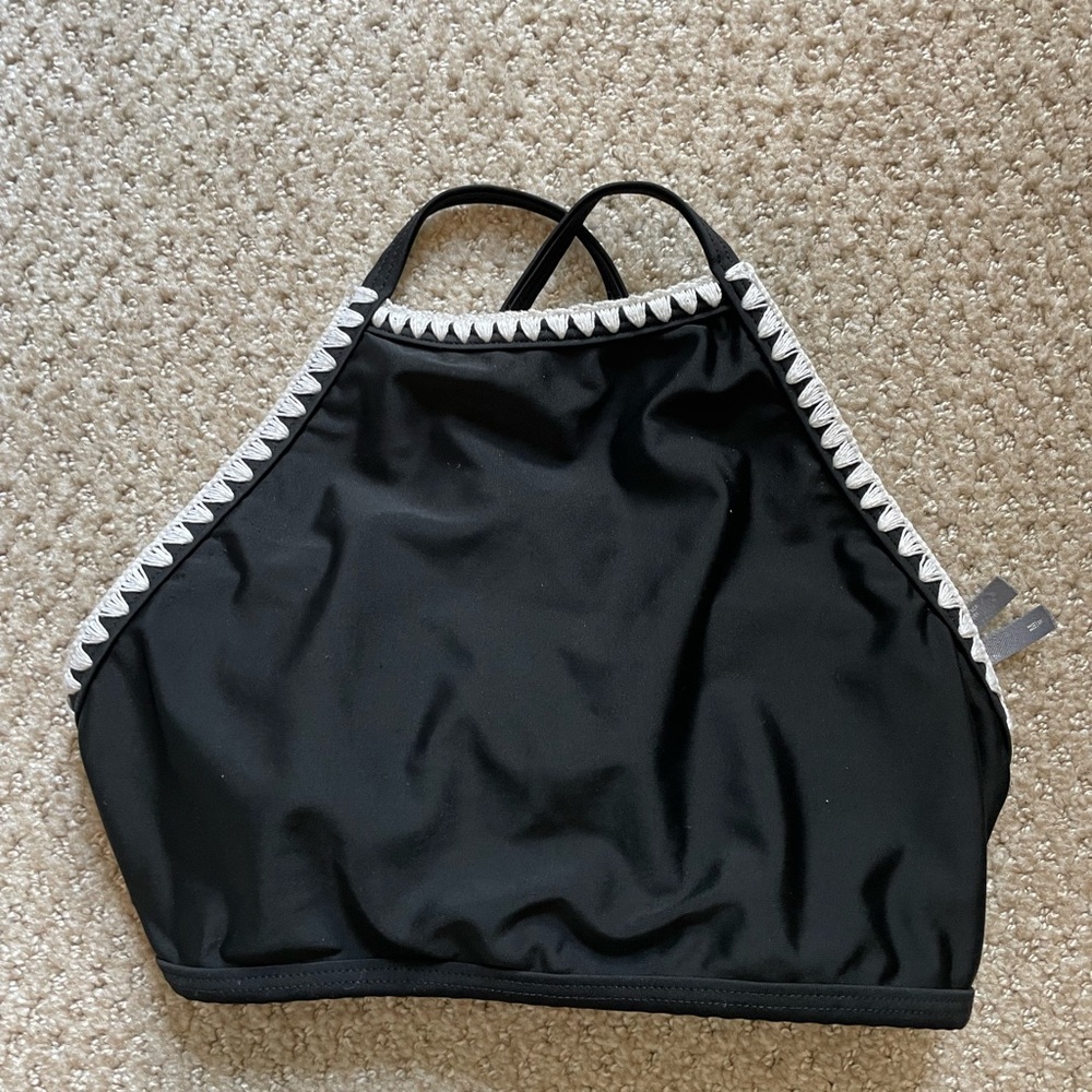 Aerie High Neck Swimsuit Top